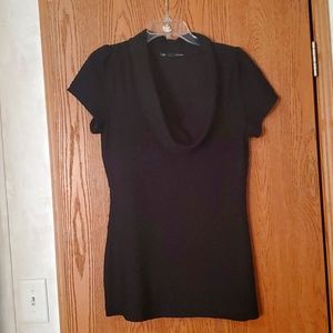 Black Cowl neck Maurices top lg